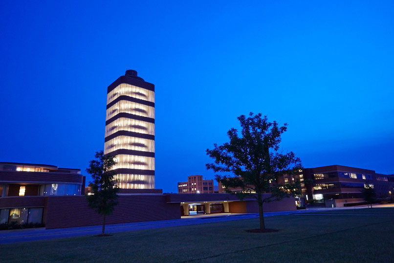 a research tower