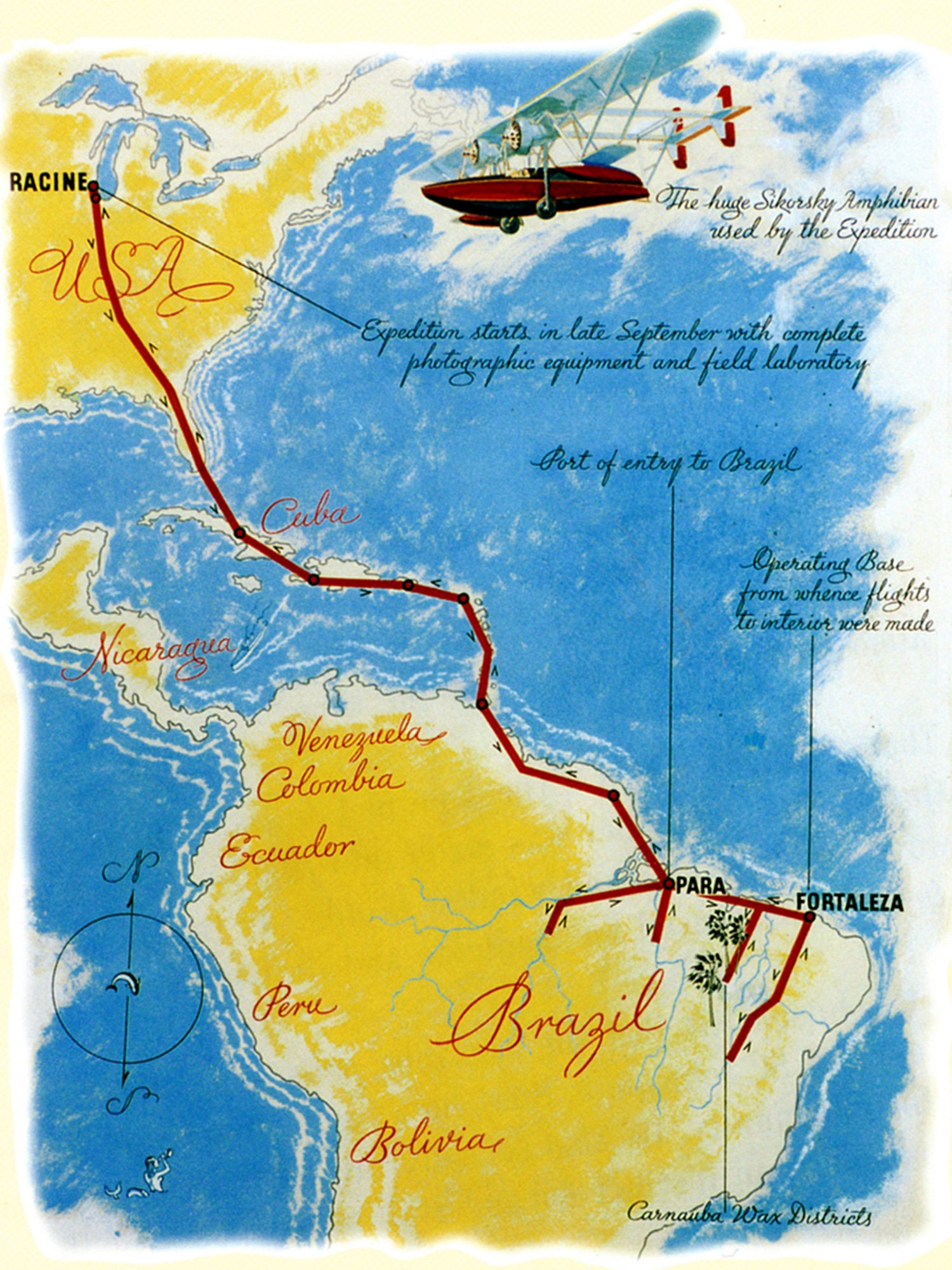 H F ジョンソン ジュニアが行なったcarnauba機での探検は 人生を変えるような冒険でした